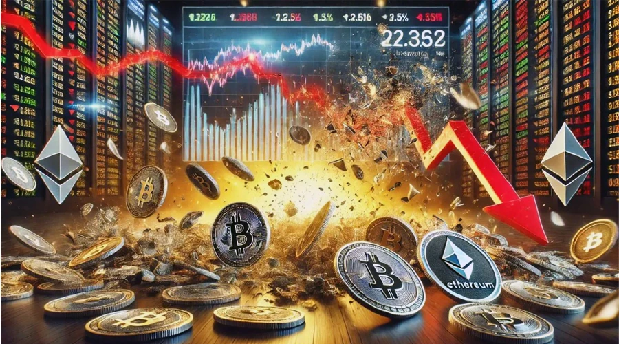 Why Crypto Market Is Going Down: Bitcoin, Altcoin Prices Crash