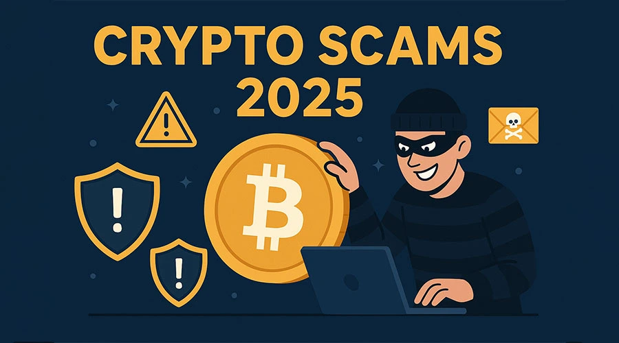 Crypto Scams 2025: भारत में बढ़ते क्रिप्टो फ्रॉड से बचने के आसान टिप्स