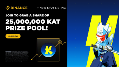 KAT Token is Live on Binance Spot