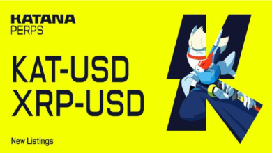 KAT and XRP Arrive on Katana Perps