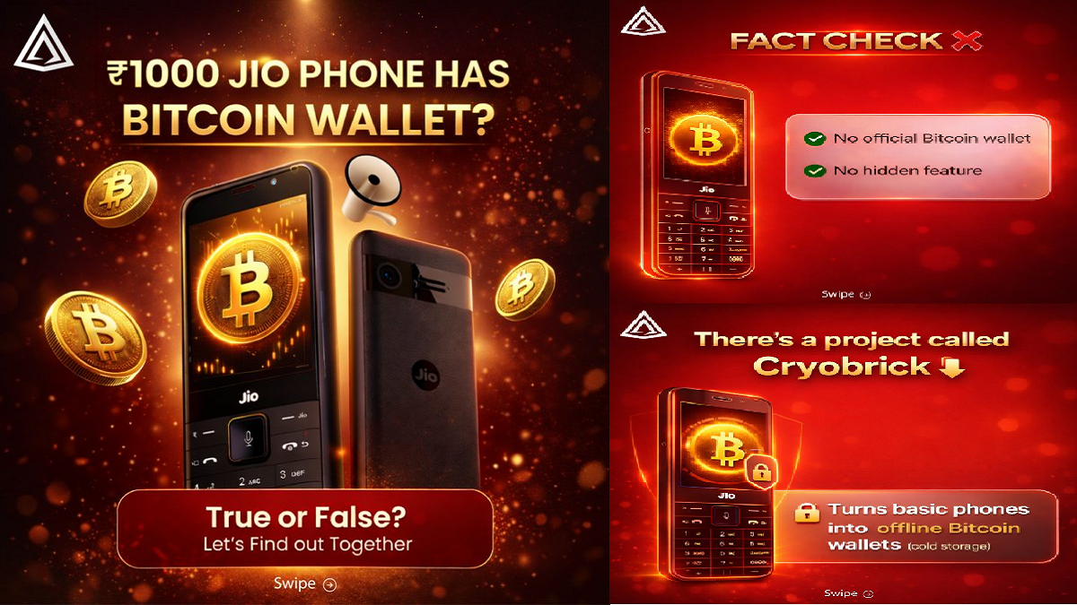 MST Blockchain debunks Jio Phone Bitcoin Wallet claims