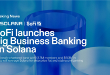SoFi Launches Big Business Banking on Solana